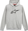 ALPINESTARS Ageless V2 Hoodie - Heather Gray/Black - Large 1232-510101126L
