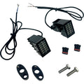 CUSTOM DYNAMICS Turn Signal - Red LED - Smoke Lens CD-RTS-HD-B