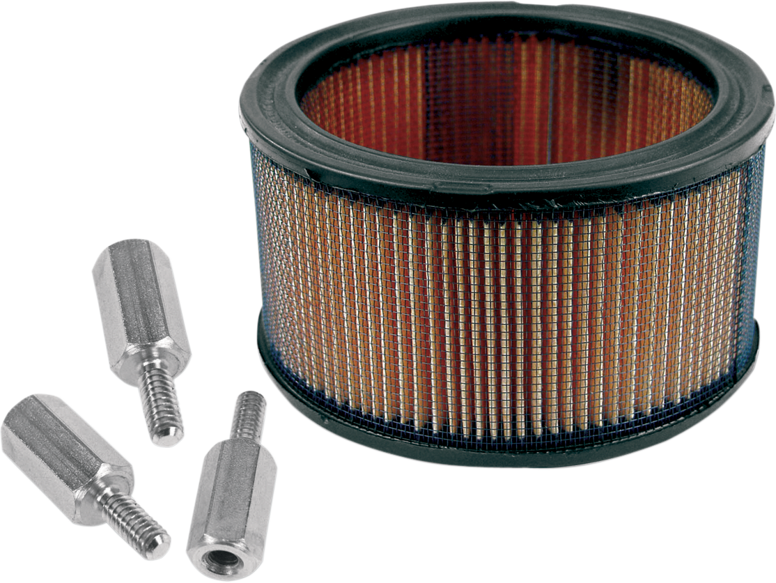 S&S CYCLE High-Flow Air Filter - Super E/Super G Carburetor 17-0045