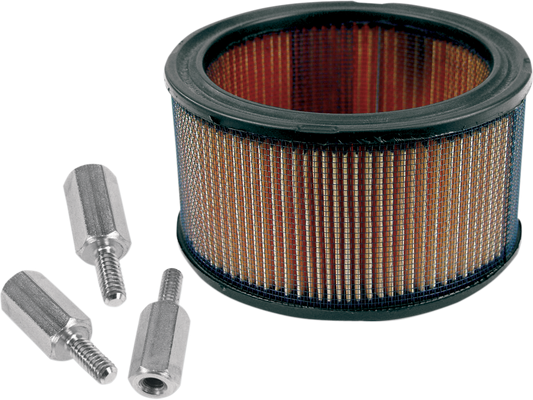 S&S CYCLE High-Flow Air Filter - Super E/Super G Carburetor 17-0045