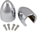 BARON Fork Bullets/Axle Nut Covers - Chrome BA-7800U