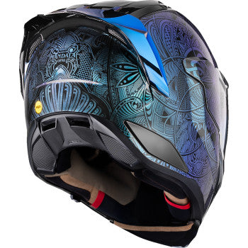 ICON Ultraflite™ Helmet - Opal Mandala - MIPS® - Blue - Medium 0101-18696