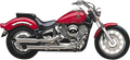 COBRA Slashcut Mufflers - Chrome - V-Star 1100 2167SC