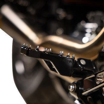THRASHIN SUPPLY CO. Aggressor Footpegs - Rear - Black TSC-2022-1-D