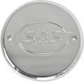 S&S CYCLE Air Cleaner Logo Cover - Chrome - Chief 170-0242