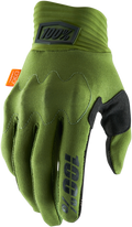 100% Cognito Gloves - Green/Black - Small 10014-00000