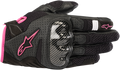 ALPINESTARS Women Stella SMX-1 Air V2 Gloves - Black/Fuchsia - XL 3590518-1039-XL