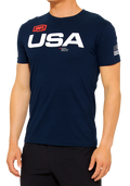 100% MX of Nations T-Shirt - Navy - Small 20000-00164