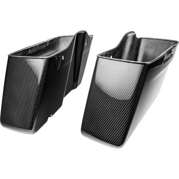 SLYFOX Saddlebag Bottoms - Carbon Gloss - FL '14-'23 1020-SBTC-G