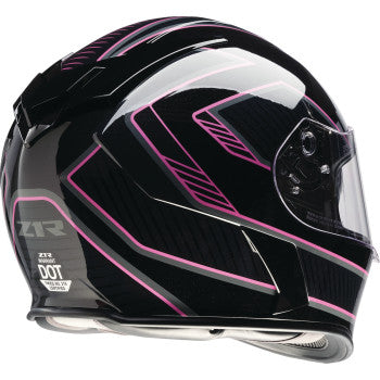 Z1R Warrant Helmet - Amplify - Black/Pink - Medium 0101-17906
