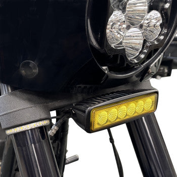 CUSTOM DYNAMICS Mount - Light Bar - Textured Satin Black - FXLRS LB-HP-LRS