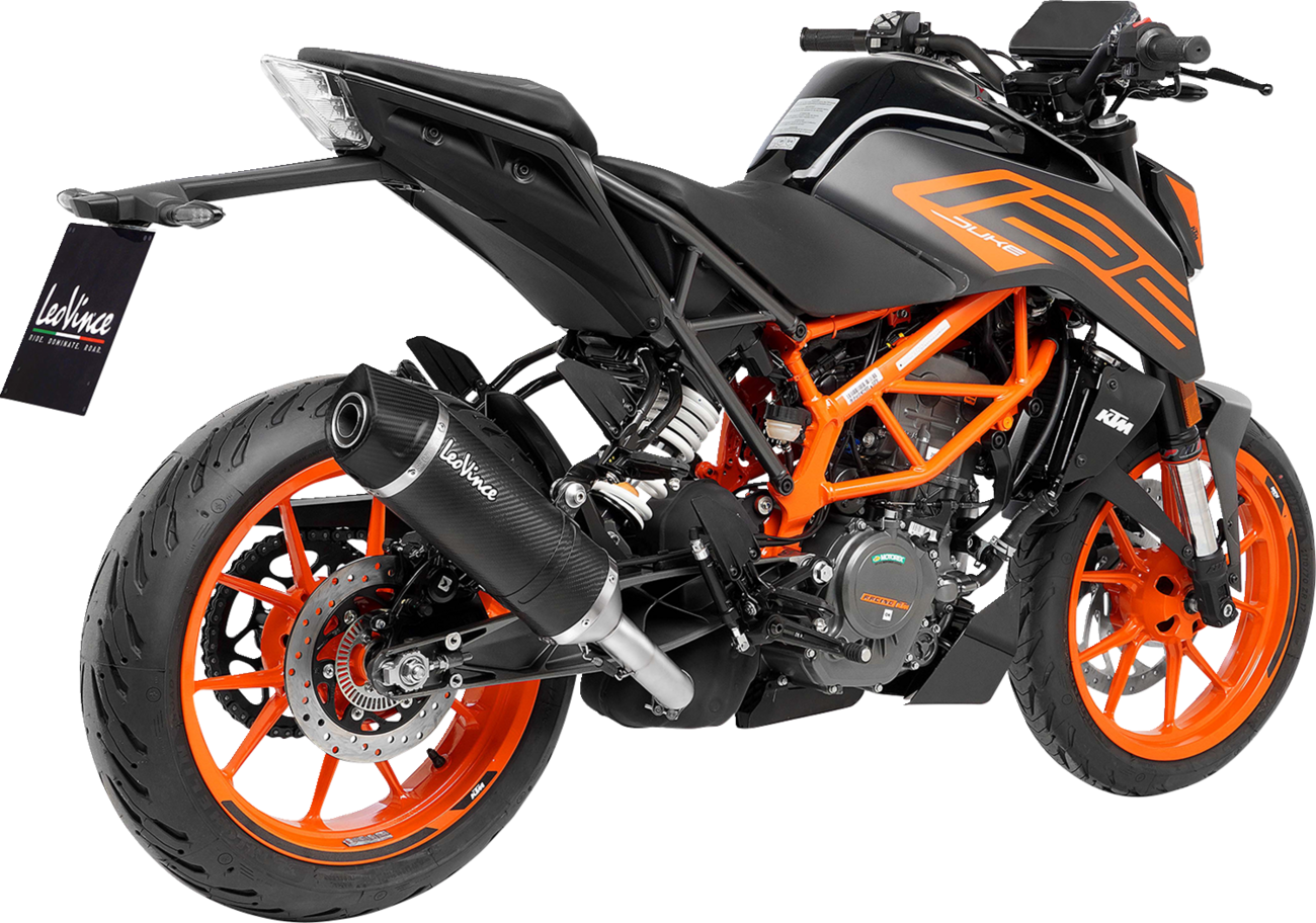 LEOVINCE LV One EVO Slip-On Muffler - Carbon Fiber 14394E