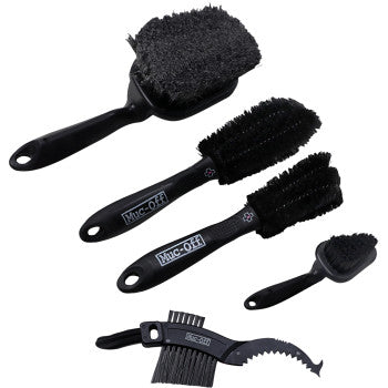 MUC-OFF Premium Brush Kit - 5-Brush Set 206