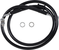 DRAG SPECIALTIES Brake Line - +10" - Black - '18-'22 Softail 618620-10BLK