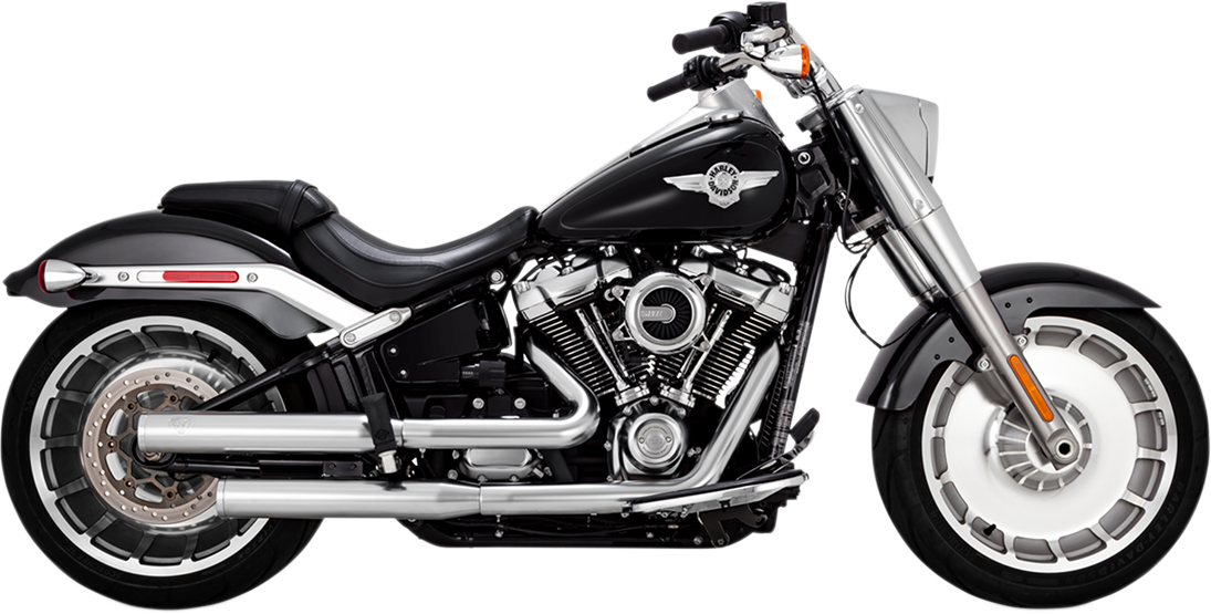 VANCE & HINES Eliminator 300 Mufflers - Satin Chrome 16722