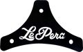 LE PERA Sissy Bar Plate - Dead End - Scroll - Black - Softail/Touring '08-'22 H-SB SCROLL