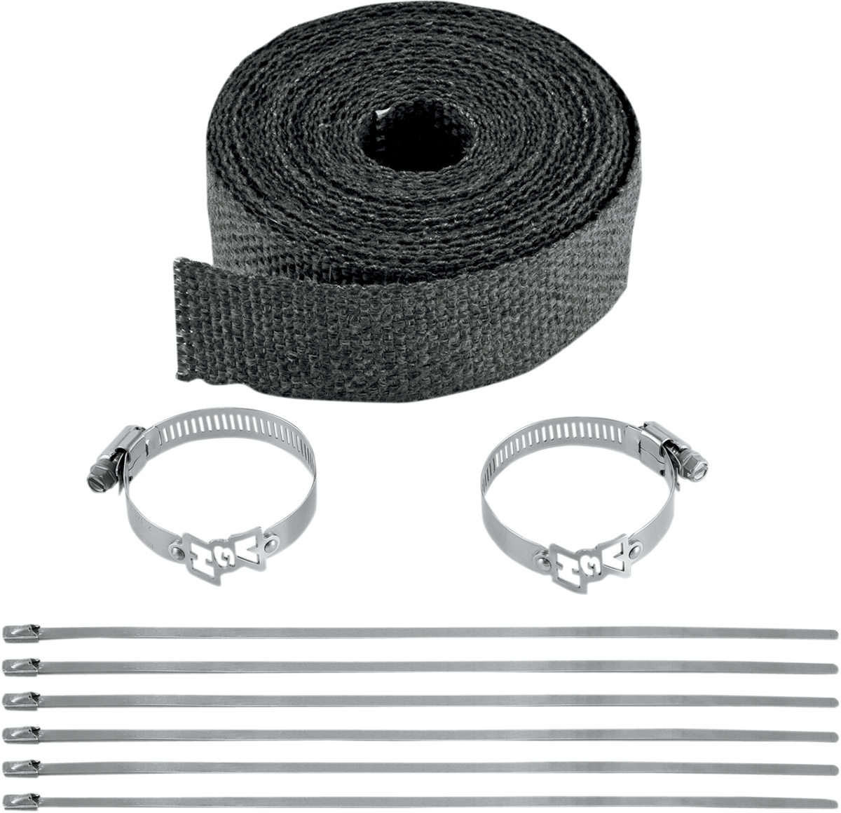 VANCE & HINES Black Exhaust Wrap - 2"x25' 26523