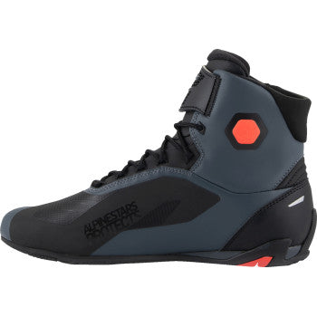 ALPINESTARS Faster-4 Shoes - Black/Gray/Red - US 8 2510425-1130-8