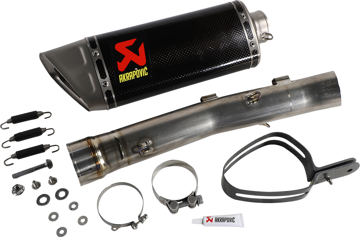 AKRAPOVIC Muffler - Titanium/Carbon Fiber S-H10SO24-APC 1811-4016