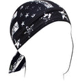 ZAN HEADGEAR Flydanna® Sportflex® - Distressed Flag - Black/White ZL164