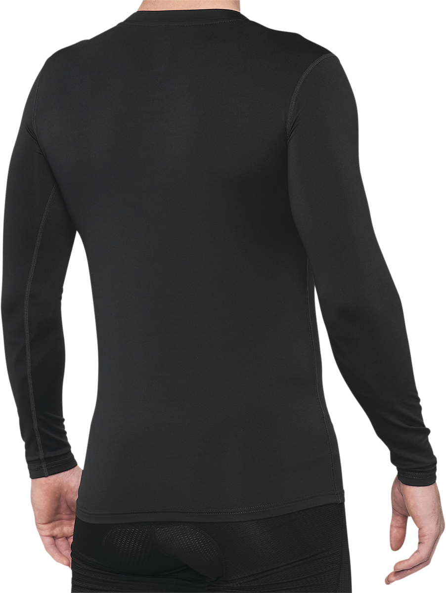 100% Basecamp Jersey - Long-Sleeve - Black - Small 40045-00000