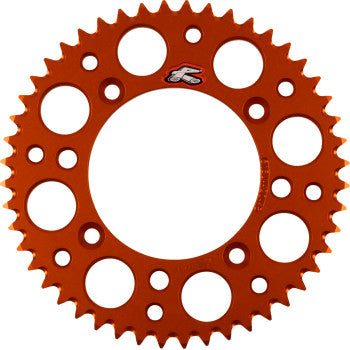 RENTHAL Rear Sprocket - Aluminum - 48 Tooth - Orange - KTM 518U-420-48GPOR