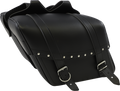 SADDLEMEN Highwayman Rivet Slant-Style Saddlebags - Medium X021-03-040