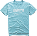 ALPINESTARS Heritage Blaze Premium T-Shirt - Faded Blue - Large 1210730029076L
