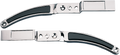 DRAG SPECIALTIES Rear Fender Strut - Stock-Style - Chrome/Black OEM#S 59950-81/59951-81 51-0179-BX-LB2