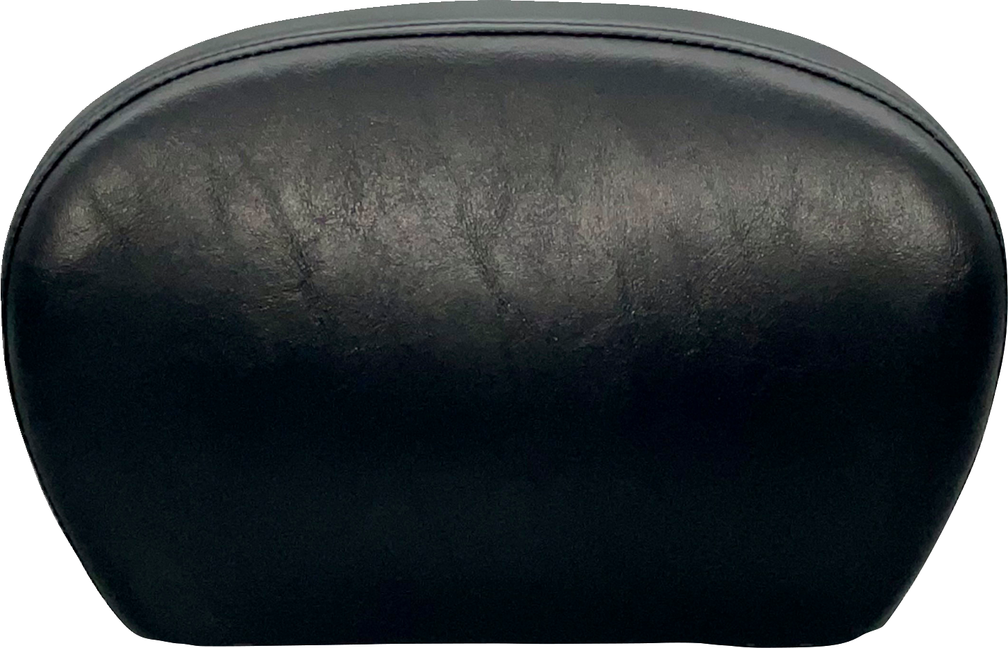 LE PERA Sissy Bar Pad - Smooth - Shiny Black L-SBP01S-SH