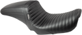 LE PERA Kickflip Seat - Pleated - Black - FXD '04-'05 LF-591PT
