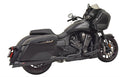 BASSANI XHAUST Black True Duals for Indian  Challenger 2020-2021 8H16SB 1810-2809
