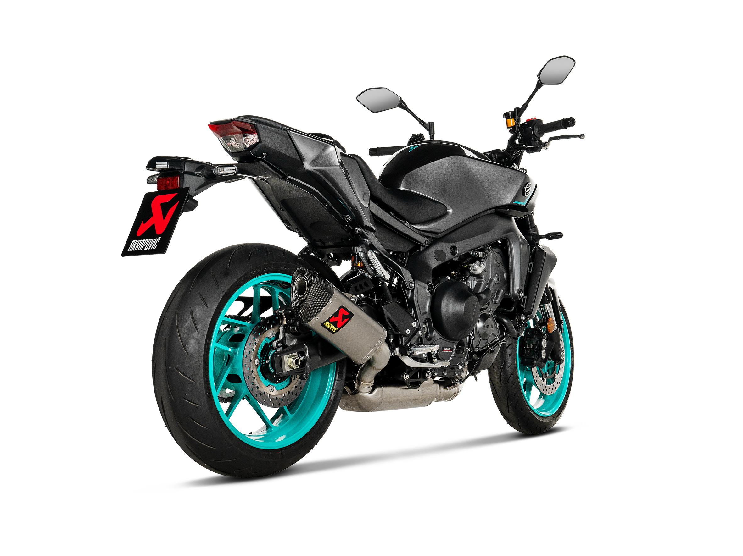 AKRAPOVIC 2024  APPROVED RACING STEEL TITANIUM COMPLETE EXHAUST YAMAHA MT-09 / FZ-09 2024 S-Y9R15-HAPT/2
