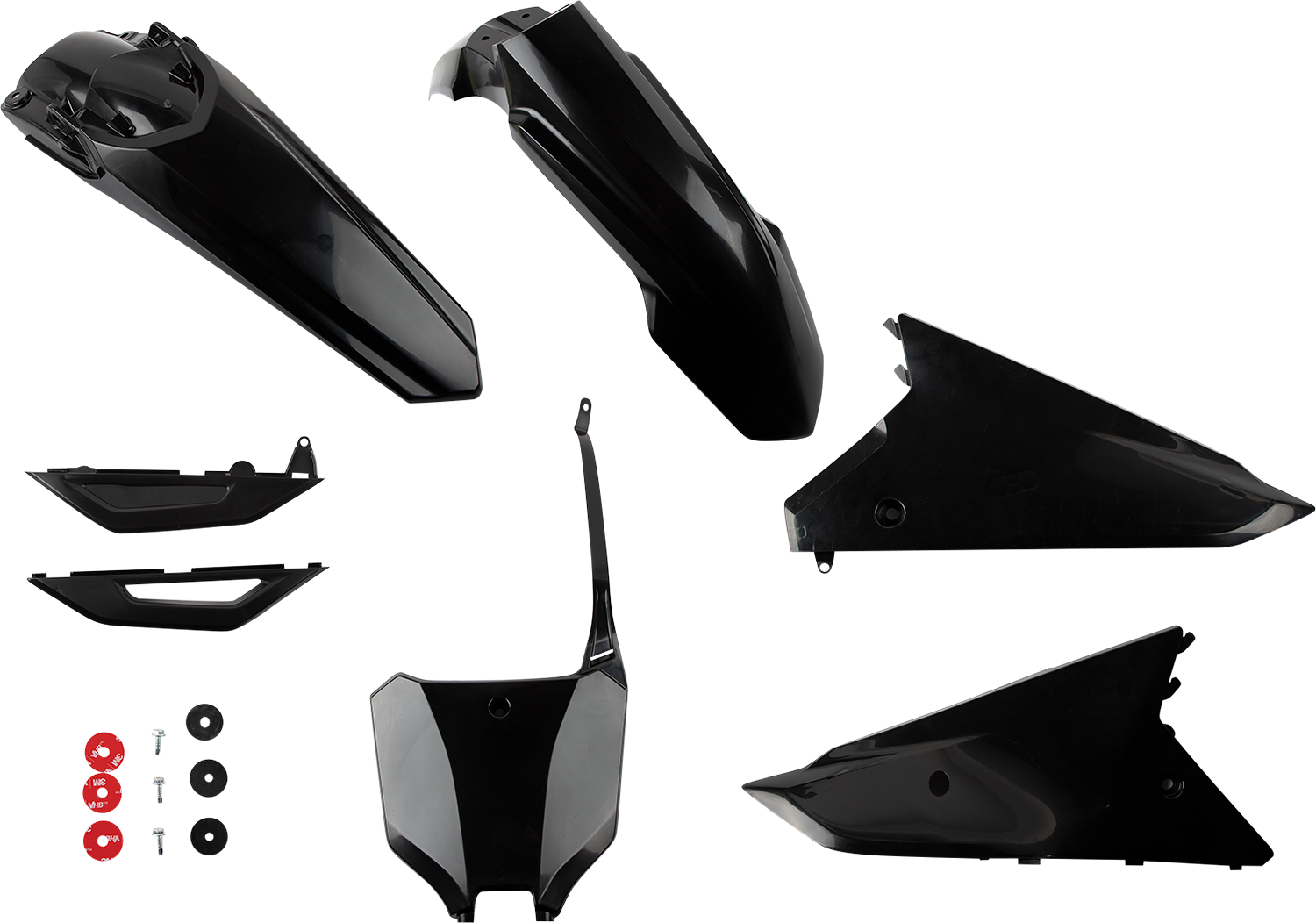 UFO Body Kit Black CRF250R 2022-2023  / CRF450R 2021-2023  HOKIT125-001