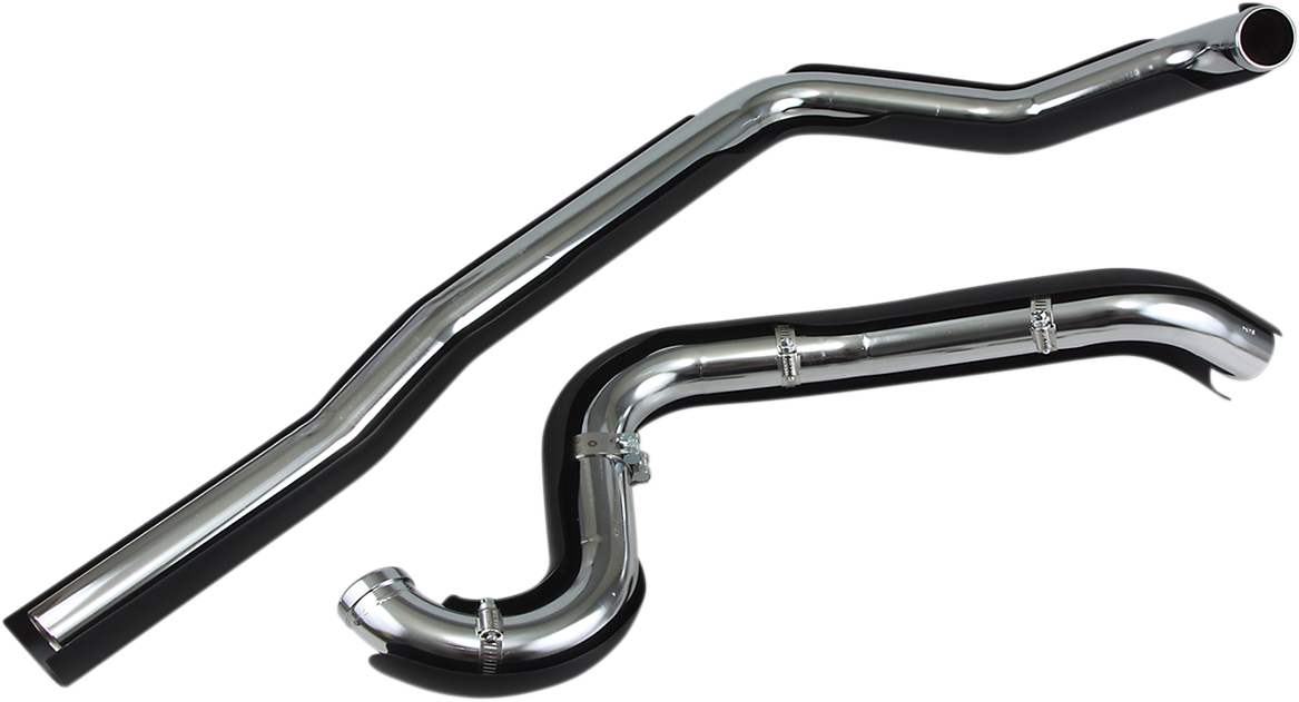 COBRA True Dual Headpipes - Black - '95-'06 FL 6250RB