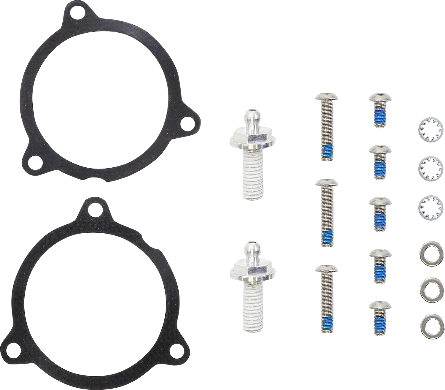 COBRA Air Filter - Swept - Chrome 606-0101-01-SB
