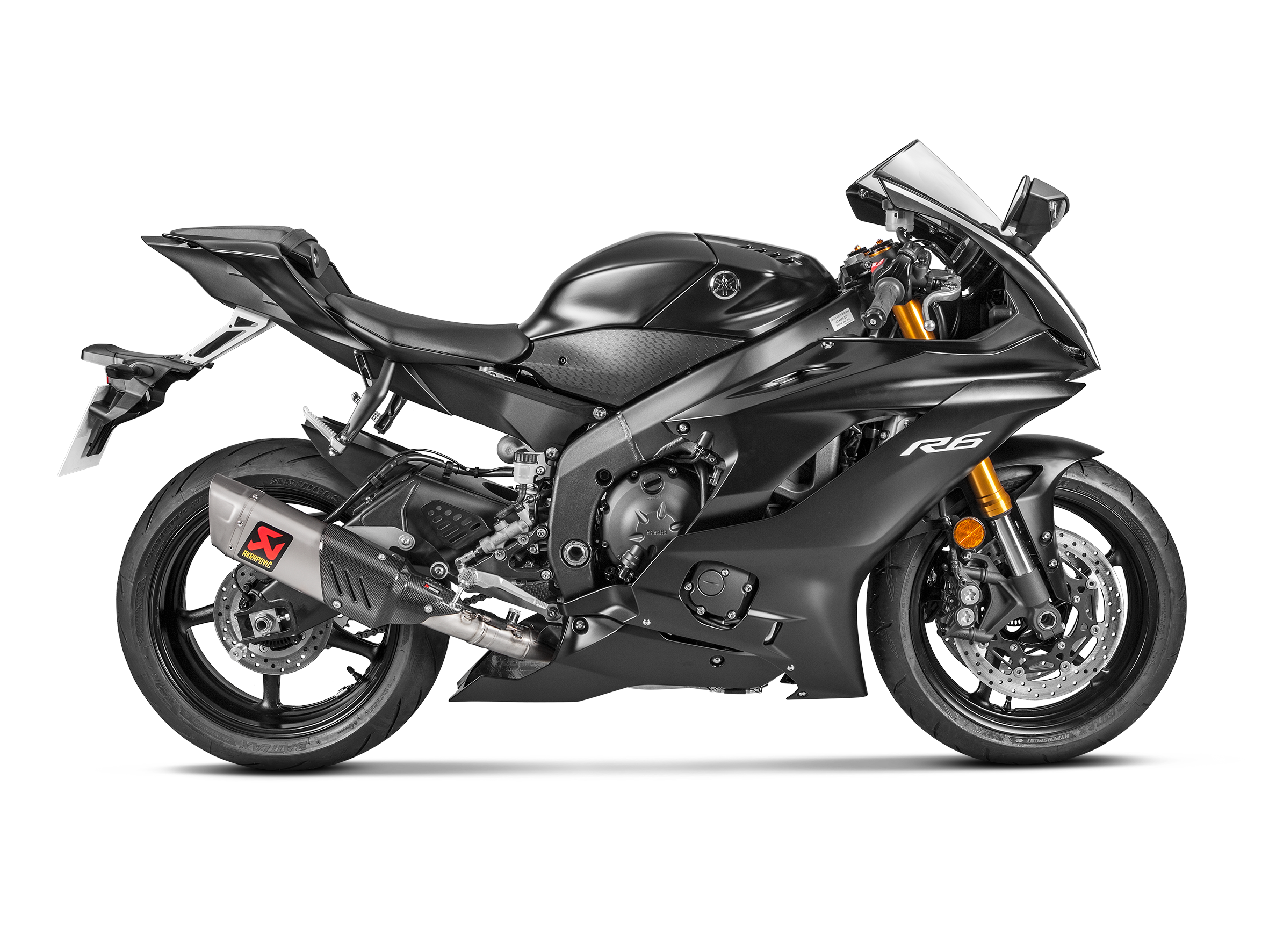 AKRAPOVIC Evolution Exhaust - Titanium YZF- R6 2008-2025 S-Y6E9-APT 1810-2520