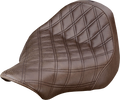 SADDLEMEN Renegade Solo Seat - Lattice Stitched - Brown - FXSB 813-27-002BLS