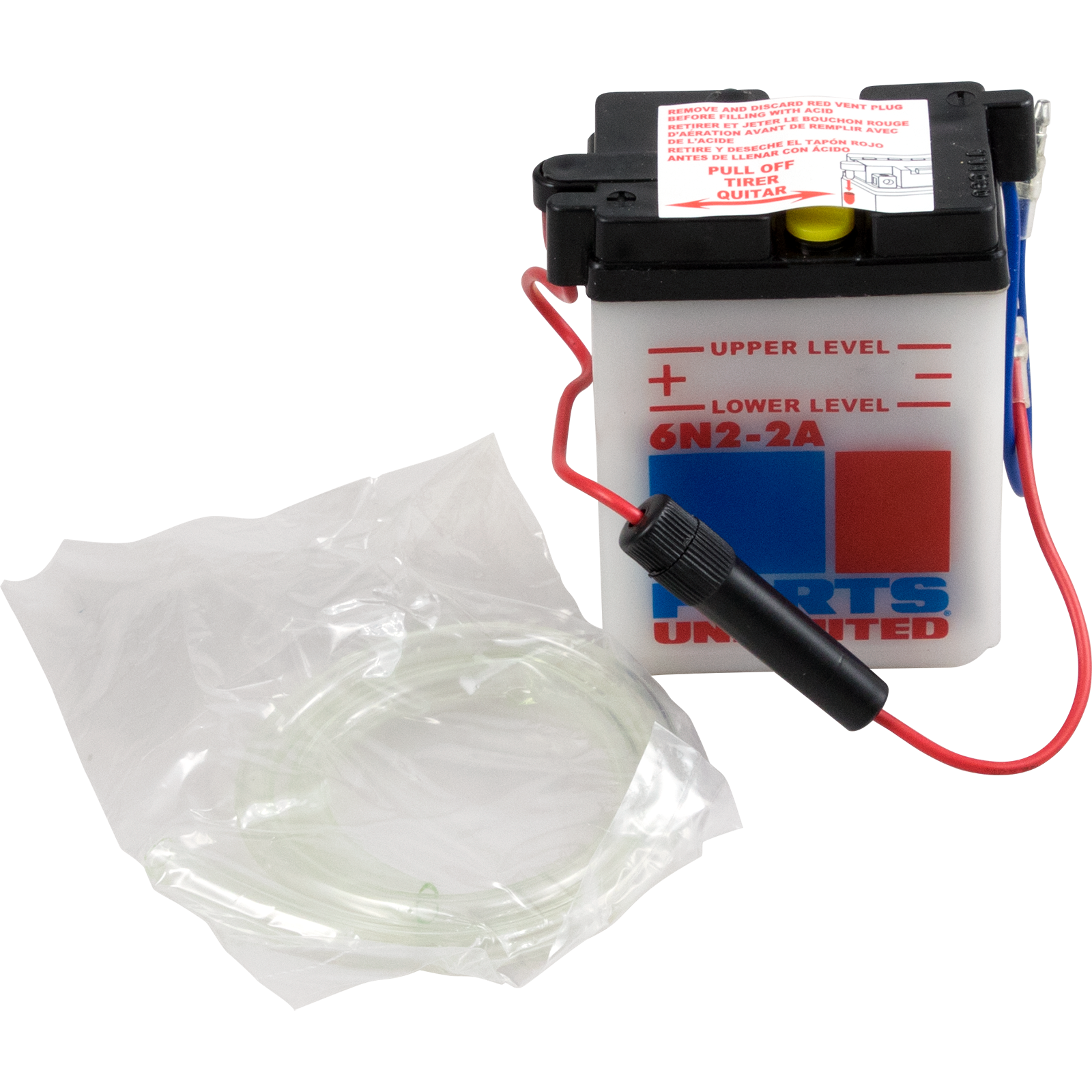 Parts Unlimited Conventional Battery 6n22a