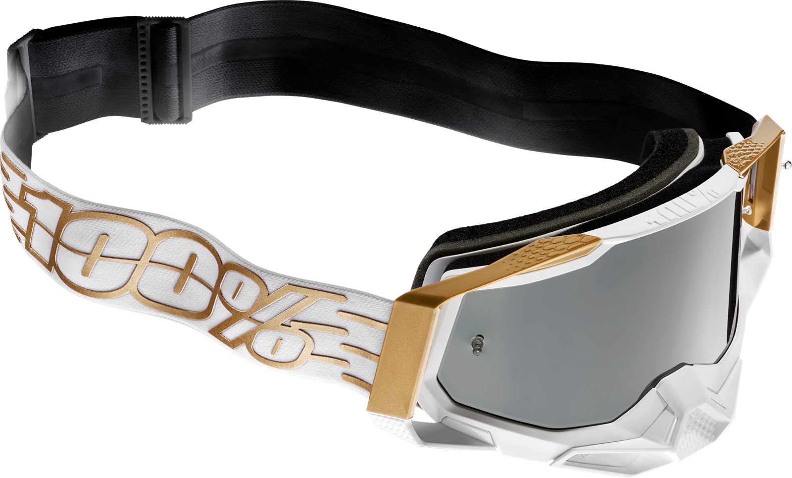 100% Racecraft 2 Goggles - Mayfair - Silver Mirror 50121-252-18