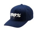 100% Staunch Snapback Hat - Navy 20072-015-01