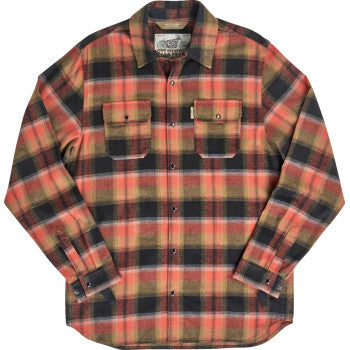 BILTWELL HI Test Flannel Shirt - Rust - 2XL 8128-125-006