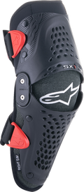 ALPINESTARS Youth SX-1 Knee Protectors - Black/Red - Small/Medium 6546319-13-SM