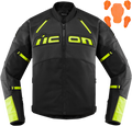 ICON Contra2™ CE Jacket - Black/Hi-Viz - 3XL 2810-3659