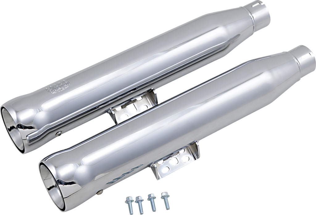 COBRA Neighbor Hater Mufflers - Chrome Softail  Heritage  / Deluxe  2018-2023    6048