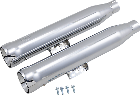 COBRA Neighbor Hater Mufflers - Chrome Softail  Heritage  / Deluxe  2018-2023    6048