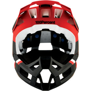 100% Trajecta Helmet - Fidlock - Cargo - Fluo Red - XL 80003-00012