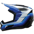 Z1R Dirt Maxx Helmet - Vortex - Blue/White - Large 0110-9331