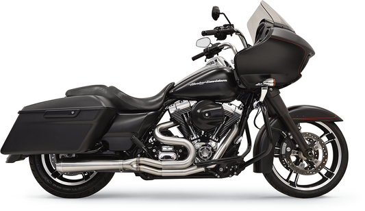 BASSANI XHAUST 2:1 Exhaust - Stainless Steel - Megaphone 1F32SS