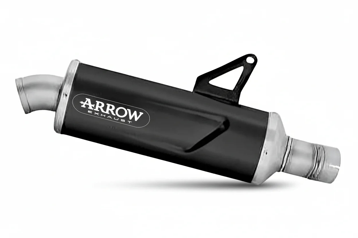 KOVE 800X PRO / 800 RALLY E5+ 2025 INDY RACE ALUMINIUM DARK EXHAUST - 72667aon